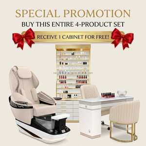 Promoción Especial: Compra el Conjunto Completo de 4 Productos de Equipos para Uñas, Belleza Vietnamita OEM/ODM, Silla de Pedicura Automática y Manual - Product Image 1