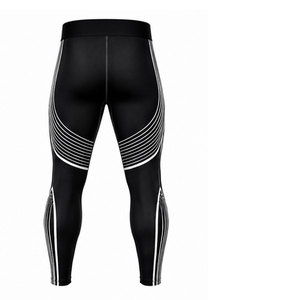 Pantalones deportivos elásticos para hombre diseñados para atletas que necesitan flexibilidad, estabilización muscular y control de la humedad - Product Image 2