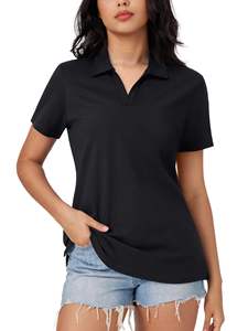 Camisetas Polo para Mujer al por Mayor, Transpirables, con Logotipo Personalizado, Verano 2026, Camiseta Polo de Trabajo de Manga Corta con Logotipo - Product Image 5