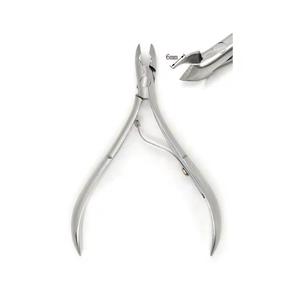 Coupe-ongles professionnel en acier inoxydable, lame biseautée incurvée de 12,5 mm, pointe acérée, pour usage adulte. - Product Image 2