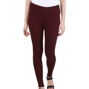 Women's Full Length Knitted Leggings Elastic Waist Stretch Solid Color Basic Style All Seasons Wear From Bangladesh - Product Image 5
