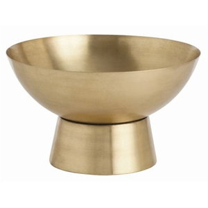Trending Design <b>Top</b> Trend Dinner <b>Table</b> Brass Pedestal Bowl Handmade Metal Serving Dish <b>Decorative</b> Tableware for Food Display - Product Image 6