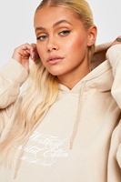 Sweat-shirts pour femmes à capuche décontractés doublés avec impression de logo personnalisé surdimensionné à motifs flammes, édition limitée, pour l'automne