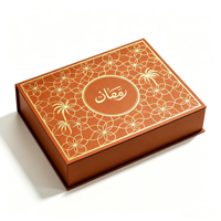 Boîtes cadeaux personnalisées de luxe tendance, imperméables, avec doublure en éponge, pour dattes, chocolats, avec logo personnalisé