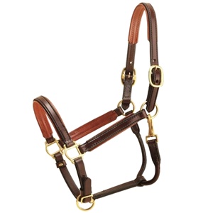 Cabestro de Cuero Inglés de Calidad Suave para Carreras de Caballos Horsekraft, Costuras Elegantes, Hebillas de Latón Macizo, Acolchado Suave, Duradero y Personalizable - Product Image 5