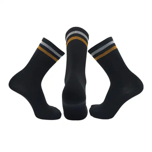 Best Superior Quality Classic Customizable Adult Men <b>Socks</b> <b>Polyester</b>/Cotton Anti-Bacterial Breathable Quick Dry Summer Outdoor - Product Image 2