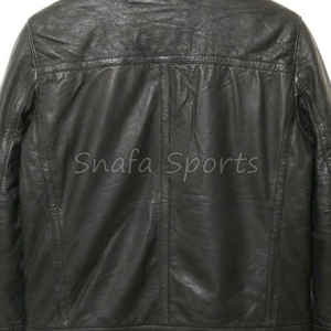 Custom Luxury Leather <b>Jacket</b> <b>Men</b> Bomber Real Sheepskin Shearling Coat Winter Warm Fur Lined Flight Top <b>Jacket</b> - Product Image 5