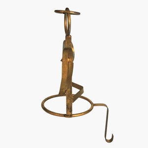 Vintage Gold Metal Angel <b>Stocking</b> <b>Holder</b> Large 12 inch feltsocks - Product Image 4