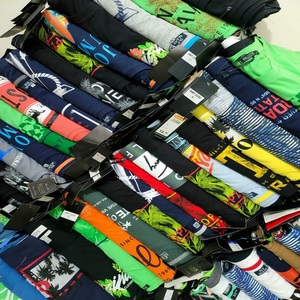 Camiseta Original de Marca Famosa para Hombre, Ropa al por Mayor de Primera Calidad, Lote de Ropa de Algodón de Bangladesh, FOB $0.99-1.30 - Product Image 2