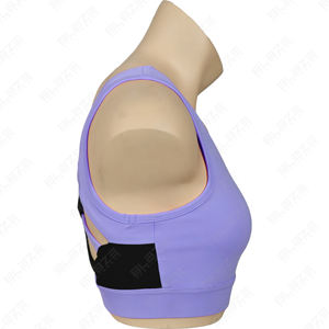 Leggings de Yoga con Cintura Elástica y Sujetador Deportivo de Spandex/Nailon Personalizado, Elásticos en Cuatro Direcciones, Transpirables, con Soporte Máximo para Fitness - Product Image 5