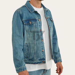 Newest Style <b>Denim</b> Jean <b>Jacket</b> for Men's Long Sleeves Men Clothing Breathable <b>Denim</b> Men's <b>Jackets</b> - Product Image 4