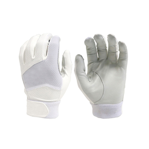 Gants de frappe de baseball à manchette longue, logo personnalisé, cuir de chèvre, unisexe, adultes et jeunes, pour baseball et softball - Product Image 1