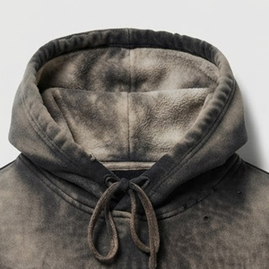 Sudaderas con Capucha para Hombre, Estilo Holgado, con Estampado por Transferencia de Calor, Nuevas y Modernas, con Efecto Desgastado por el Sol, Disponibles en Todas las Tallas - Product Image 4