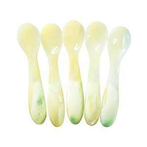 Premium Mother of Pearl Caviar <b>Spoon</b> Natural Seashell Utensil Non Metallic <b>Serving</b> <b>Spoon</b> for Luxury Seafood Presentation - Product Image 6