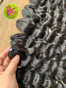 VuyHair - Peluca de Cabello Humano Remy Virgen 100% Sin Procesar de Vietnam, de un Solo Donante, con Trama Doble a Máquina de Primera Calidad - Product Image 3