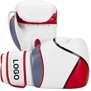 Gants de boxe MMA en cuir professionnels sur mesure - Séchage rapide, respirants, fermeture auto-agrippante, personnalisables pour les sports de plein air - Product Image 1