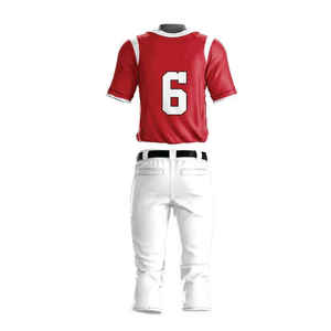 Uniformes de baseball et de softball sur mesure, 100% polyester, impression par sublimation, anti-UV, séchage rapide, respirant, grandes tailles, service OEM - Product Image 6