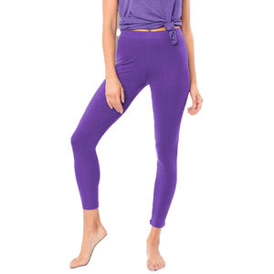 Leggings pour femmes style urbain, tissu extensible compressif, taille confortable, respirant, confortable, vêtements décontractés pour le sport et les activités de plein air, de BD - Product Image 4