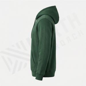 Sweat à capuche unisexe surdimensionné en molleton épais 350 GSM, personnalisable avec logo imprimé ou brodé, éco-responsable, commande en gros - Product Image 3