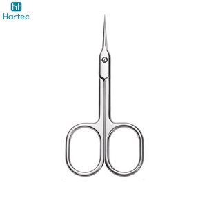 Nouvelles ciseaux de beauté tendance en acier inoxydable de qualité salon pour une coupe précise des ongles, ciseaux de manucure courbés avec manche en acier - Product Image 3