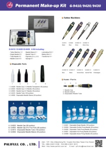 G9410 Kit de machine à tatouer pour maquillage permanent Giant Sun - Product Image 5