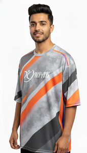 Camiseta Sublimada Extra Grande para Hombre, Estilo Urbano, Casual, Holgada - Product Image 4