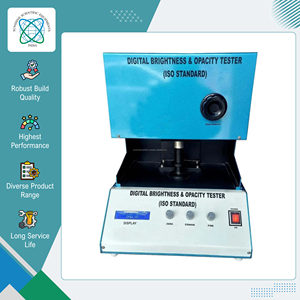 Exportateur indien de machines de test numérique de qualité supérieure pour la luminosité et l'opacité, destinées à mesurer la luminosité et la blancheur du papier - Product Image 3