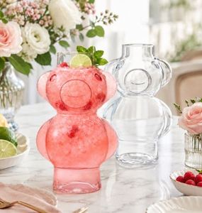 Verre à champagne haut de gamme en forme d'ours en peluche pour célébrations, provenant d'un exportateur indien, à prix abordable - Product Image 2
