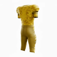 Conjunto de Uniforme de Fútbol Americano para Hombre, Jersey y Pantalones Transpirables y Duraderos, Ropa Deportiva Personalizada para Equipos
