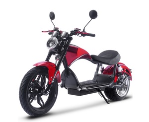 TOP SELLING New Raven 60v 30ah 2500w Lithium Electric Scooter Red 24/7 READY TO SHIP NOW - Product Image 1