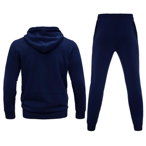 Custom Logo Hooded Tracksuit <b>Set</b> for Men Athletic Jogger Suit Factory Direct Manufacturer - Product Image 4