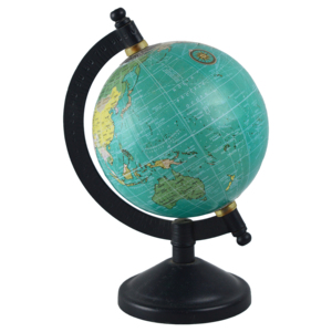 Globo Terráqueo de Diseño Elegante y Calidad Superior con Base Metálica, Globo Terráqueo Giratorio para Decoración y Educación, para Decoración del Hogar - Product Image 4
