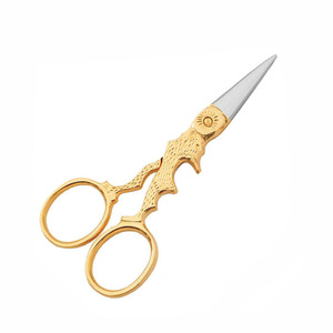 Ciseaux à broder fantaisie couleur titane, lames aiguisées, ciseaux pour travaux d'aiguille, couture et artisanat - Product Image 1