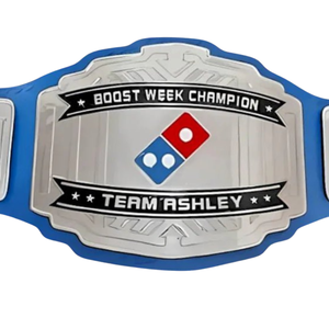 Cinturón de Campeonato Personalizado del Equipo Campeón de la Semana Boost Week Ashley, Cinturón de Título de Lucha Libre de Alta Calidad, Trofeo Deportivo Único - Product Image 5
