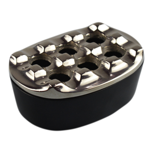 <b>Metal</b> Six <b>Grid</b> Smoking Tray Best Design With Designer Shaped and High Quality Solid <b>Metal</b> for Bars Decor - Product Image 1