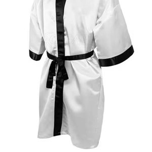 Bata de Boxeo Unisex de Alta Calidad, Ligera y Transpirable, de Poliéster, Ropa Deportiva Profesional, Personalizable al por Mayor - Product Image 5