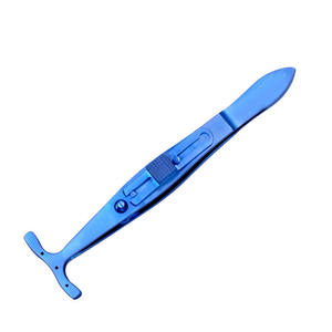 Ophthalmic forceps strabismus forceps ophthalmic eye instrument titanium alloy for surgery ophthalmic By <b>Blush</b> Surgical - Product Image 2