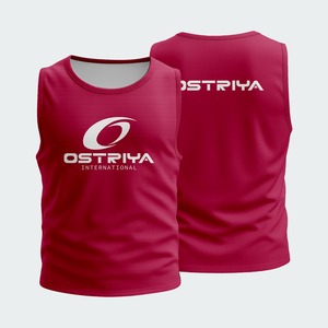 Ostriya Men's Breathable Mesh <b>Training</b> Vest Sleeveless O-Neck Geometric Print Athletic Fit All Seasons Custom Design <b>Bibs</b> - Product Image 6