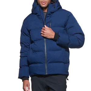 Blouson matelassé pour homme de haute qualité, nouveau design, vente en gros, vêtement d'extérieur long pour l'hiver, style tendance, marque privée - Product Image 2