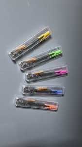Compas métallique grande taille pour étudiants en mathématiques, modèle 128, avec pince universelle pour crayon et mine à pointe lisse - Product Image 2