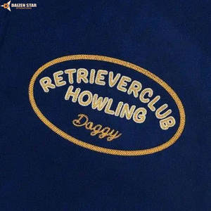 Custom Solid Letterman Varsity Jacket Woolen <b>Fabric</b> Leather Sleeves Eco-Friendly Breathable Windproof Unisex Winter Streetwear - Product Image 5