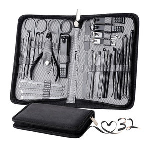 Hot Sale Best Quality <b>Manicure</b> Pedicure <b>Kit</b>, Stainless Steel <b>Manicure</b> Set, Travel <b>Manicure</b> <b>Kit</b> With Bag - Product Image 1