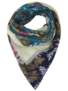 Chal Premium 100% Lana con Estampado Serigrafiado, Hecho a Mano, Diseño Elegante, Suave y Cálido, Bufandas Cortas de Cachemira - Product Image 6