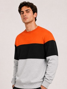 men sweatshirt men crewneck sweatshirt men's pullover sweatshirt men's <b>fleece</b> sweatshirt casual sweatshirt cotton sweatshirt - Product Image 1