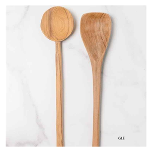 Teak Wood Kitchen Utensils Set Wooden Spoons Utensils for Cooking With Holder Natural Teak Wooden Kitchen - Product Image 2