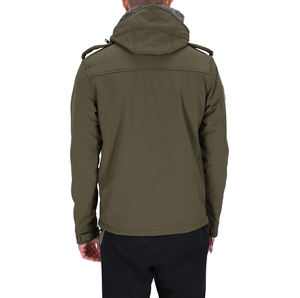 Chaqueta Softshell para Hombre, Resistente al Agua, Cortavientos, Transpirable, para Senderismo, Trabajo, Uso en Exteriores, Duradera, Ligera, Cálida, con Diseño de Logotipo Personalizado - Product Image 3