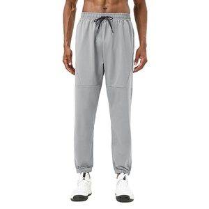 Pantalon de course à jambe fuselée à séchage rapide pour hommes avec poches Pantalon de survêtement tissé Pantalon de sport d'entraînement Pantalon de survêtement avec cordon de serrage 2026 - Product Image 4