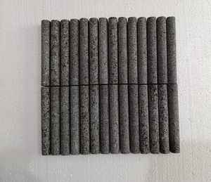 Revestimiento de Pared Cuadrado de Piedra Volcánica Natural Tradicional de Primera Calidad, para Exteriores, Villas y Hoteles, Tamaño 30x30 cm, Ecológico - Product Image 2