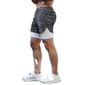 ECONEX SPORTS 2025 pantalones cortos de gimnasio de algodón 100% personalizados para hombres pantalones cortos de entrenamiento de Fitness con bolsillos con cremallera Etiqueta Privada - Product Image 4
