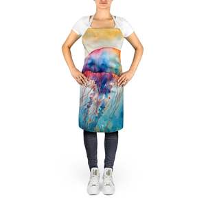 Jellyfish Unisex Large Multicolor Cooking <b>Apron</b> for <b>Kitchen</b> Baking Crafts Gardening-Adult <b>Women</b> and Men - Product Image 2
